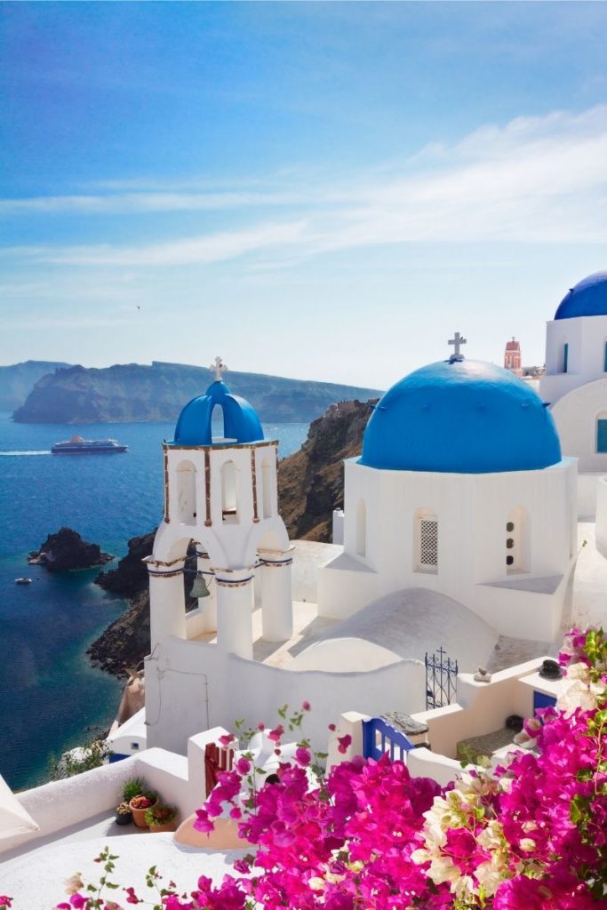 Santorini spacer z Firy do Oia greckiekefi.pl