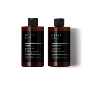 Olive Era szampon i odżywka do włosów – z bio oliwą z oliwek i herbatą górską