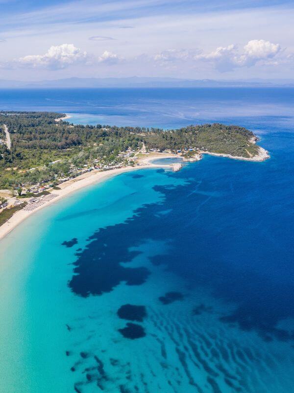 Najpiękniejsze plaże Chalkidiki - Plaża Paliouri