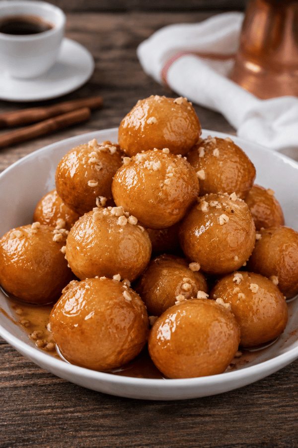 Greckie desery loukoumades