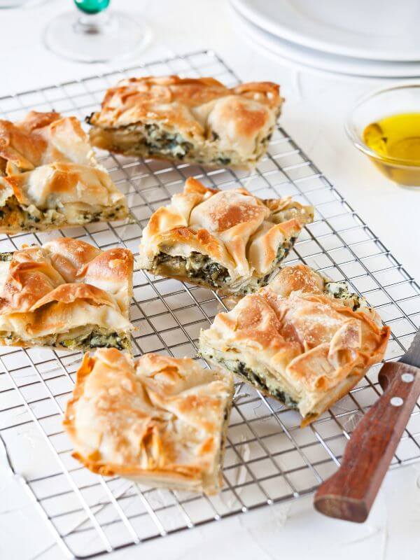 Kuchnia grecka - spanakopita