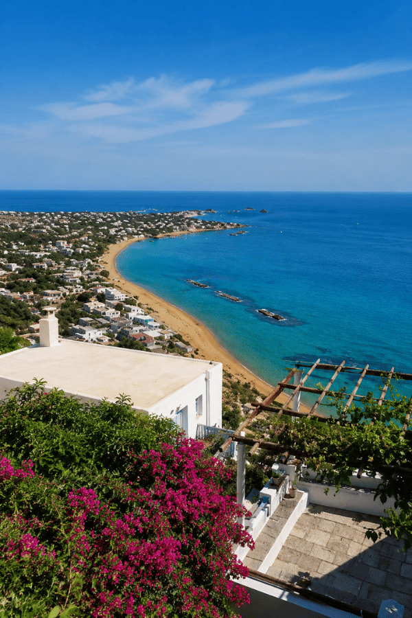Sporady Północne - Skyros - Chora plaża