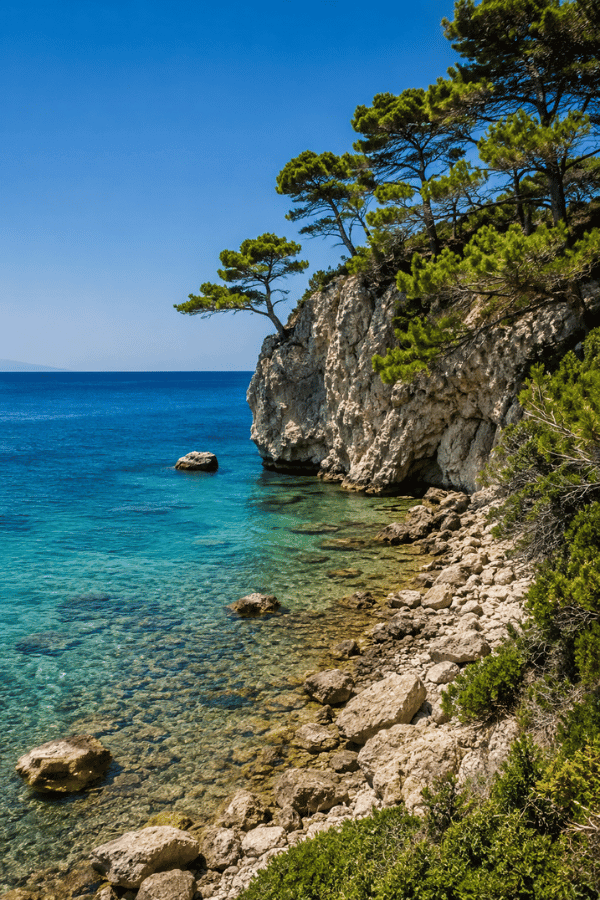 Sporady Północne - plaża Stafylos - Skopelos