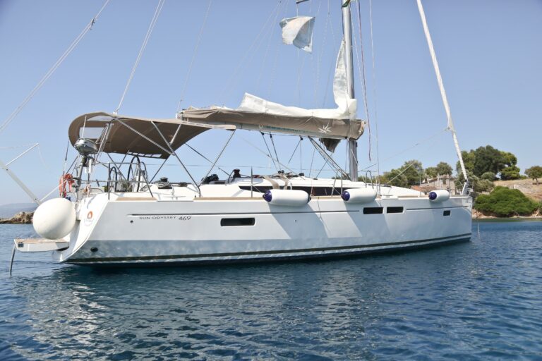 Jacht żaglowy Jeanneau Sun Odyssey 469 - czarter jachtu Grecja