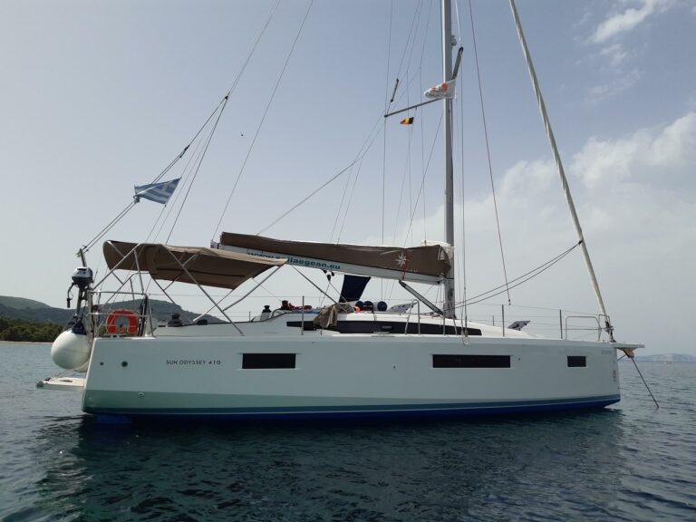 Jeanneau Sun Odyssey 410 czarter jachtu w Grecji