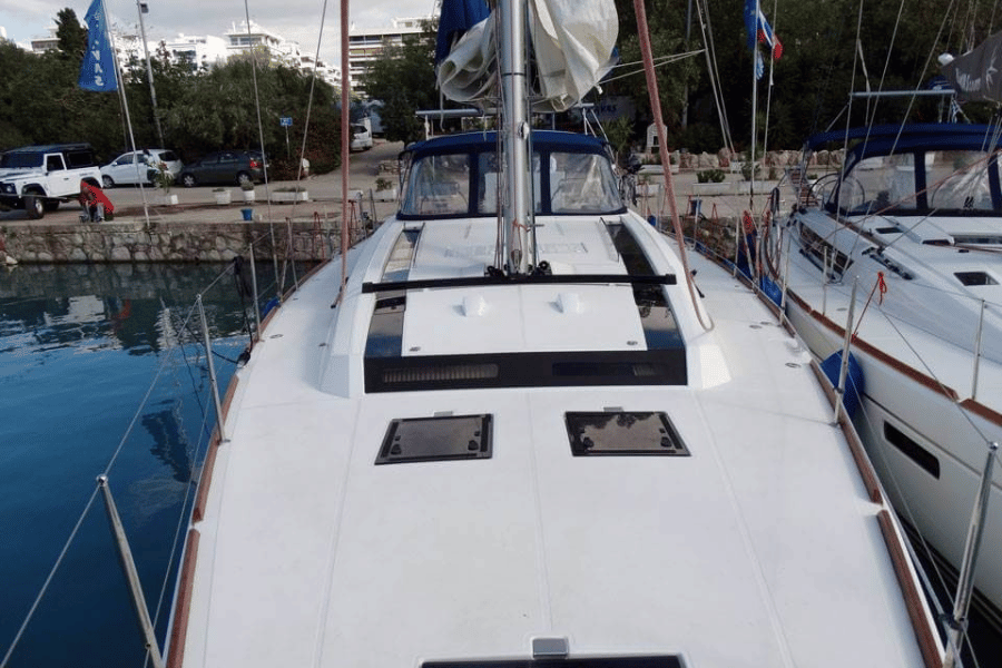 Beneteau Oceanis 55 - czarter jachtu Grecja- greckiekefi