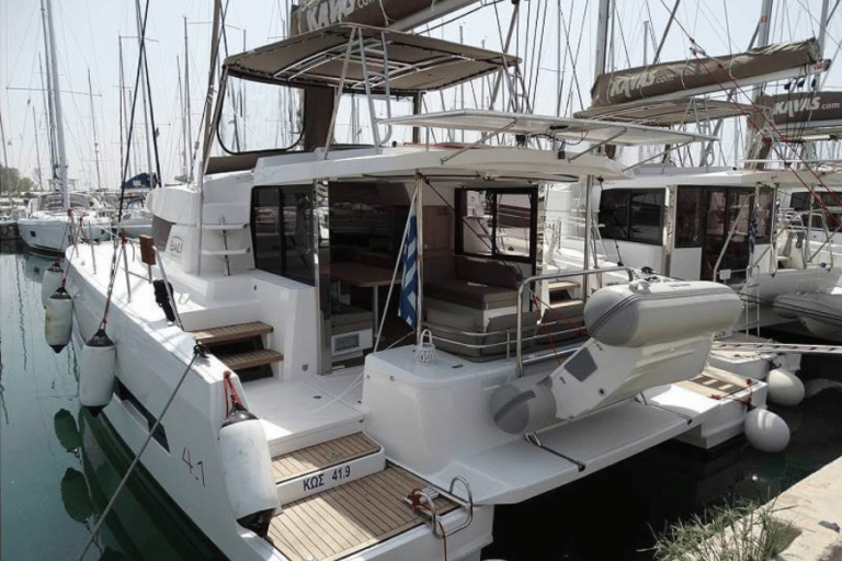 Katamaran Bali 4.1 czarter jachtów w Grecji - greckiekefi