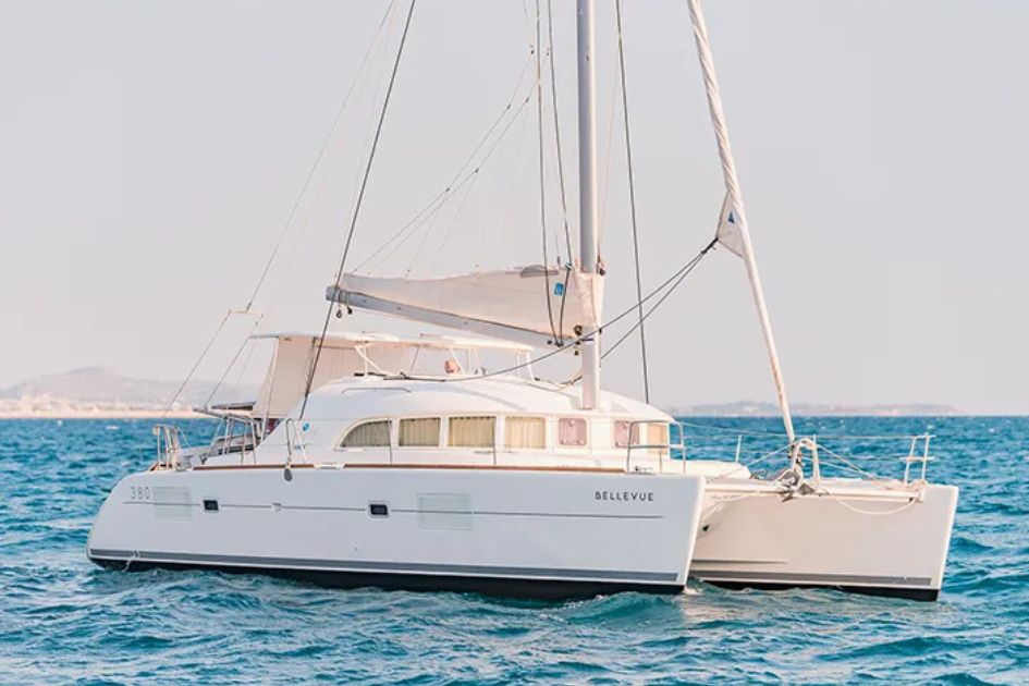 Katamaran Lagoon 380 czarter w Grecji - greckiekefi
