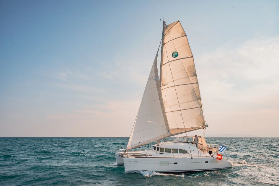 Katamaran Lagoon 380 czarter w Grecji - greckiekefi