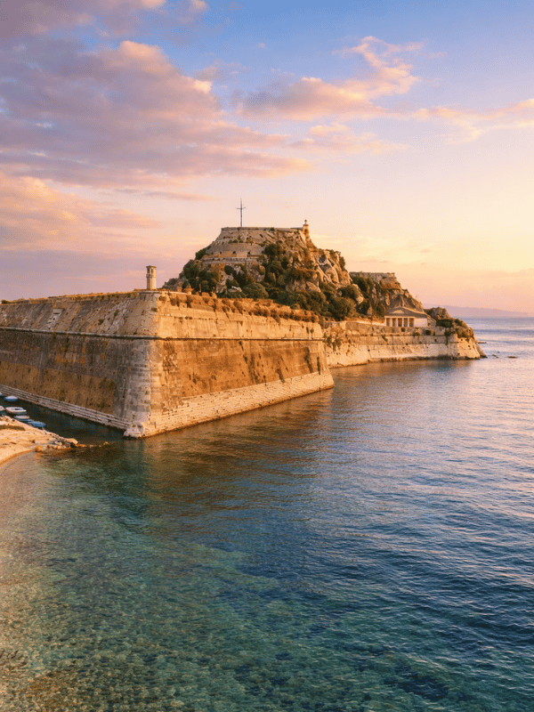 Przewodnik Korfu Forteca - greckiekefi