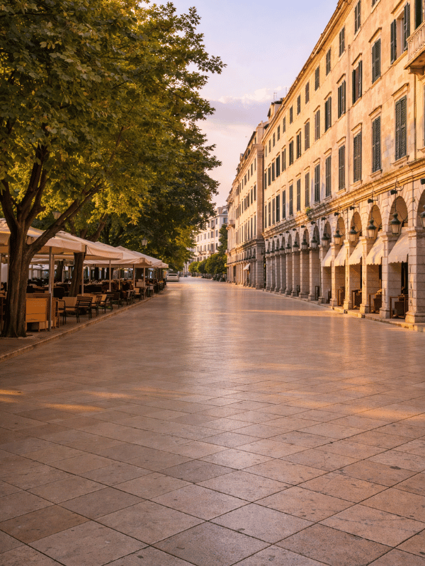 Przewodnik po Korfu - greckiekefi - Liston