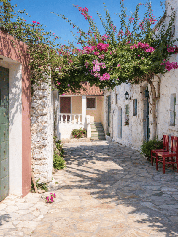 Przewodnik po Korfu - wioska Afionas