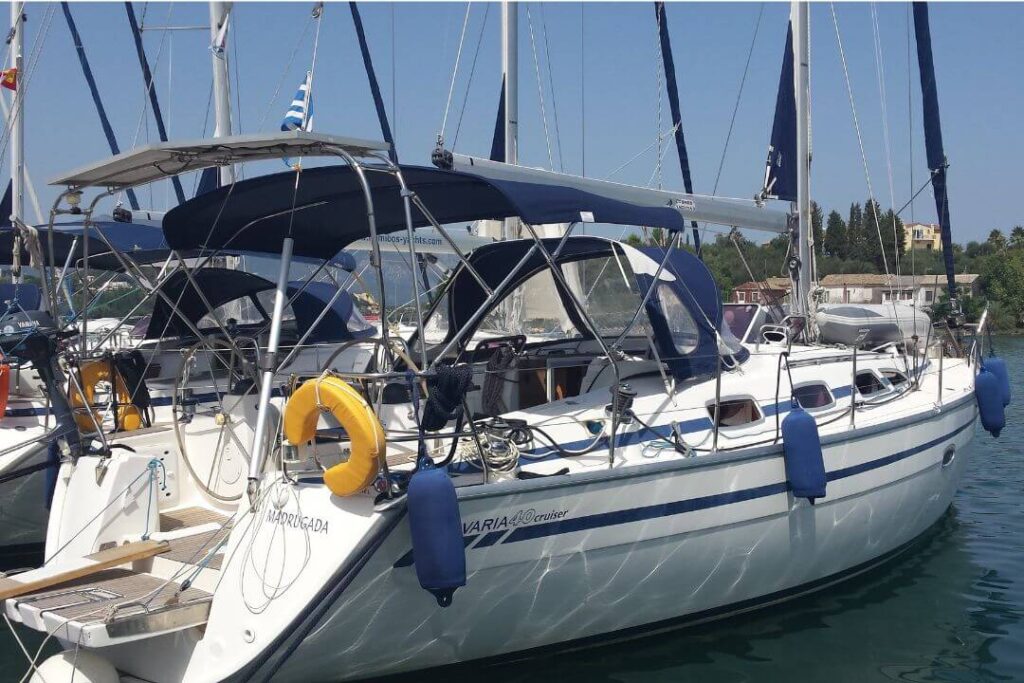 Bavaria 40 Cruiser czarter jachtu na Korfu greckiekefi.pl
