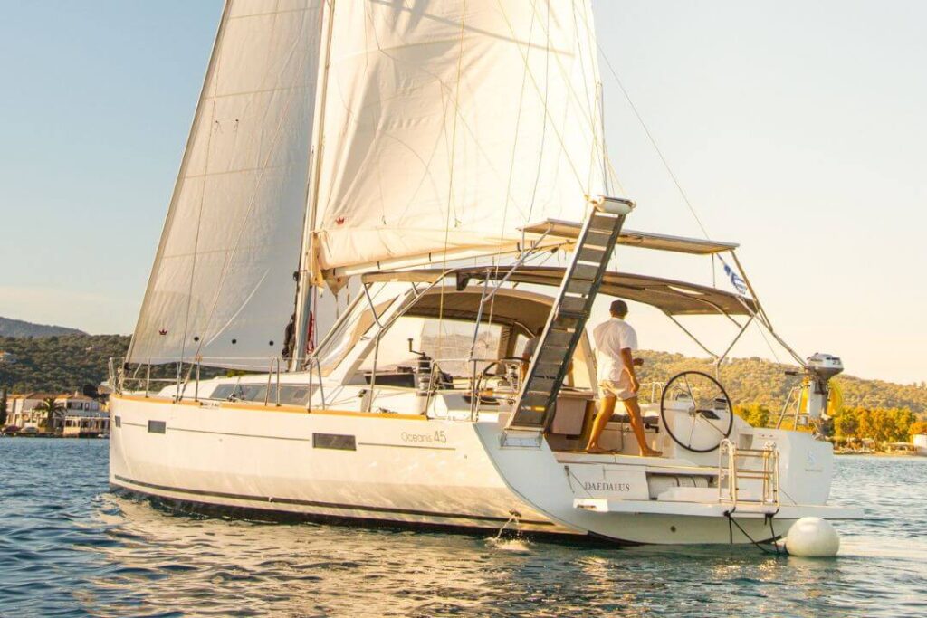 Oceanis 45 czarter jachtu Lefkada Grecja