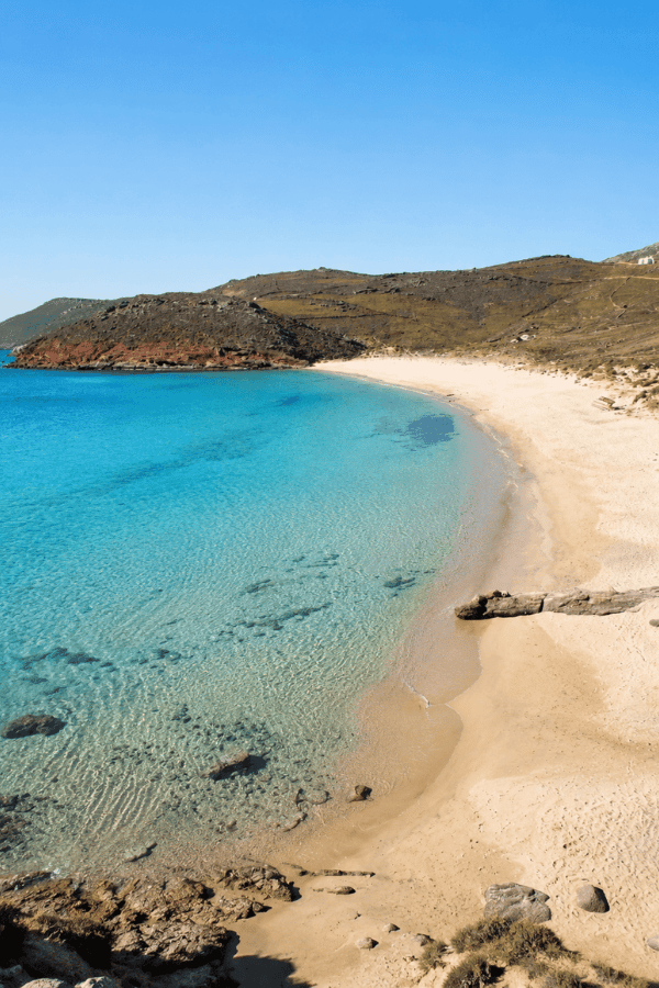 Agios Sostis Beach na Mykonos