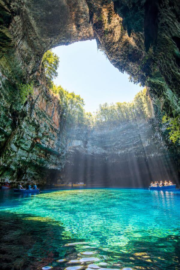 Jaskinia Melissani Kefalonia