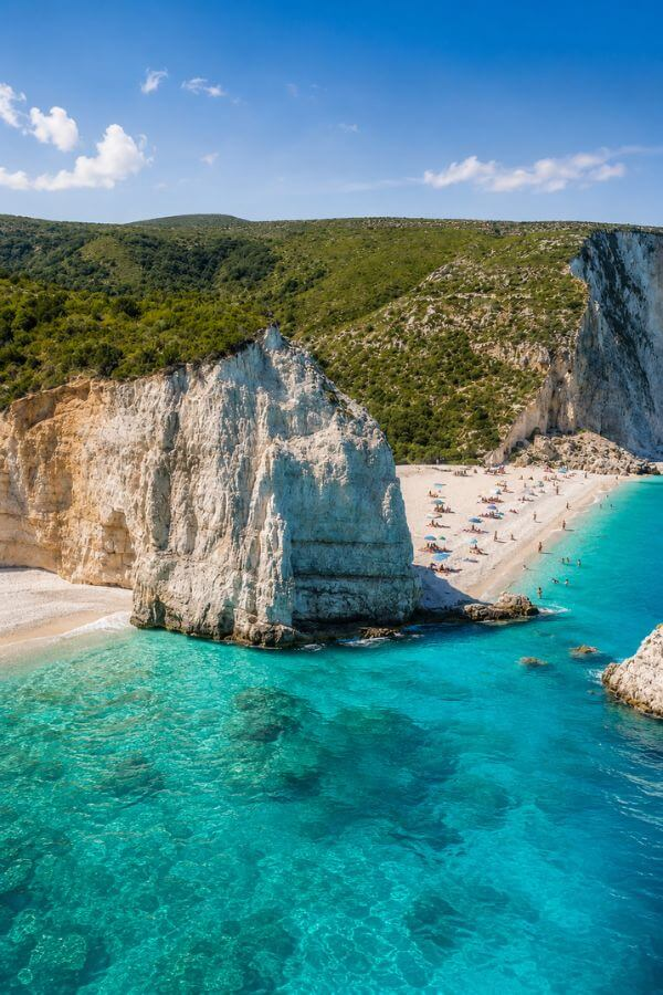 Fteri Beach na Kefalonii