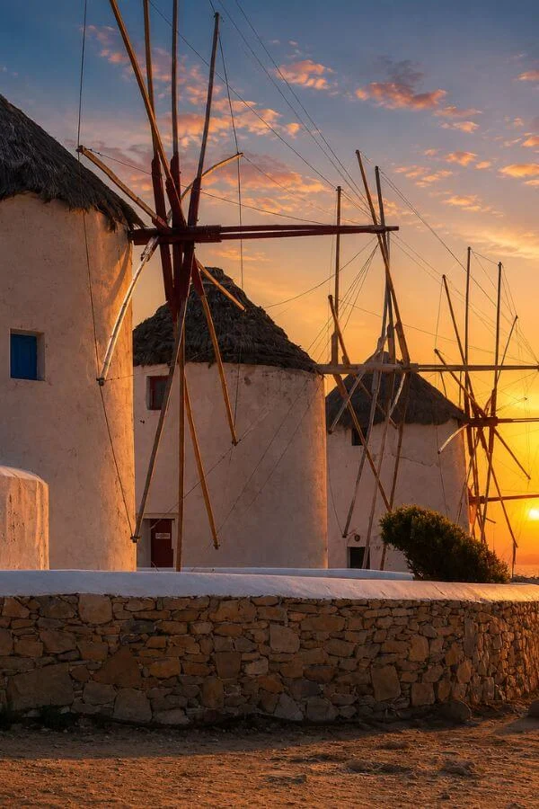 Wiatraki Kato Mili na Mykonos