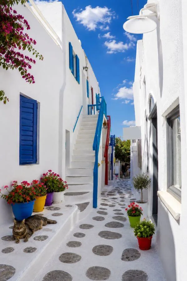 Gdzie leży Mykonos