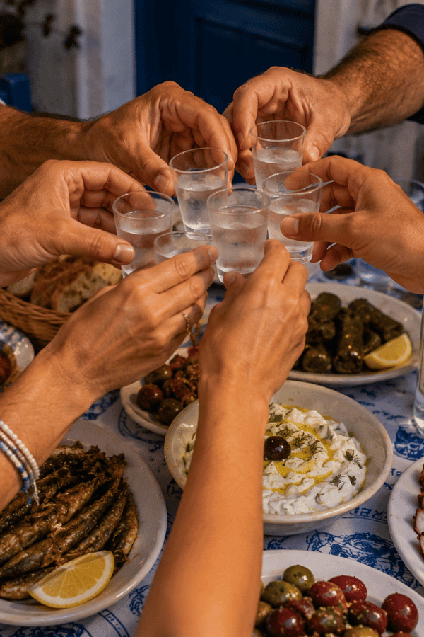 Historia ouzo i grecka biesiada