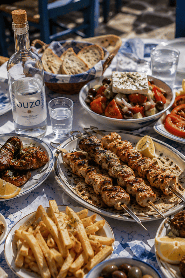 Ouzo w Grecji