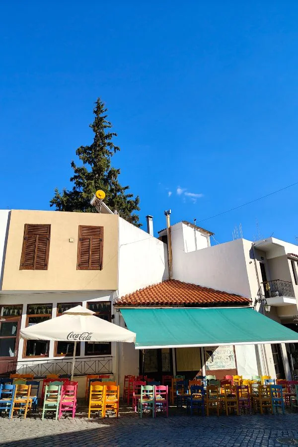 Xanthi – zabudowa centrum miasta