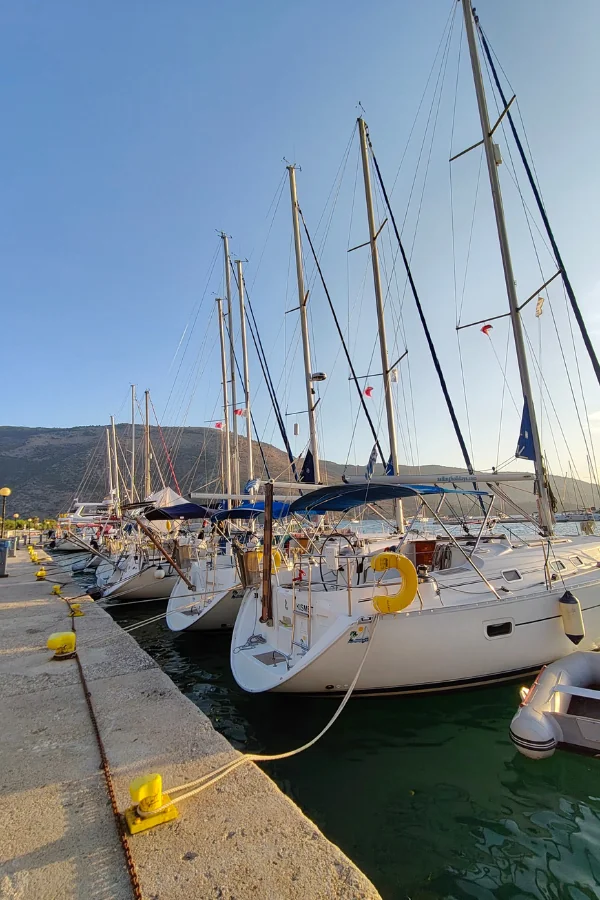 Plataria Marina – położenie mariny nad Morzem Jońskim