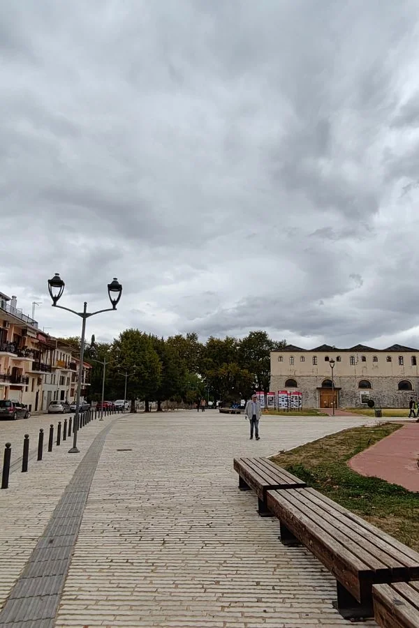 Dawne łaźnie osmańskie hammam na terenie zamku Ioannina