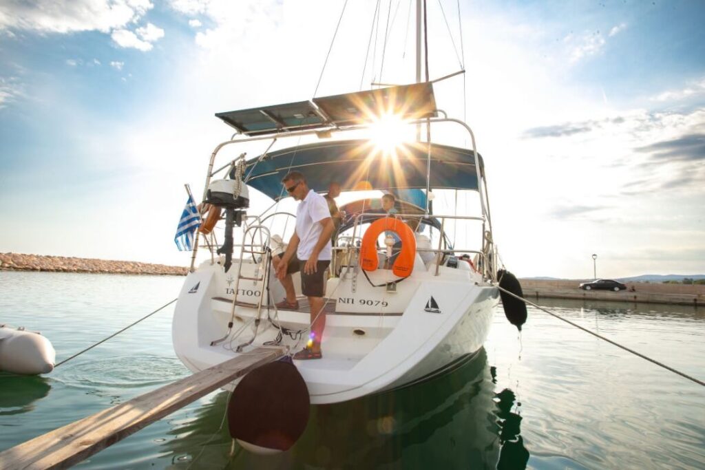 Sun Odyssey 45 czarter jachtu na Chalkidiki z greckiekefi.pl