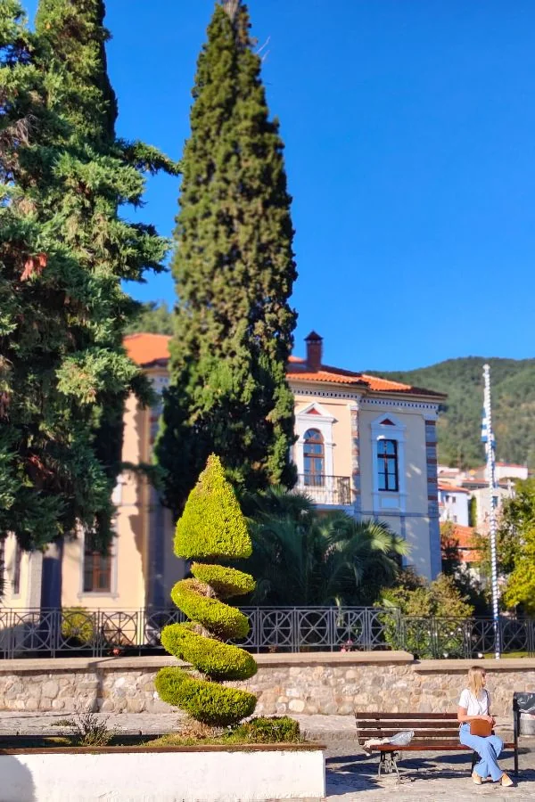 Xanthi – zabytkowe budynki w historycznej części miasta