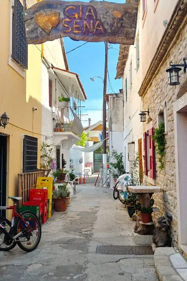 Okolice miasteczka Gaios na Paxos