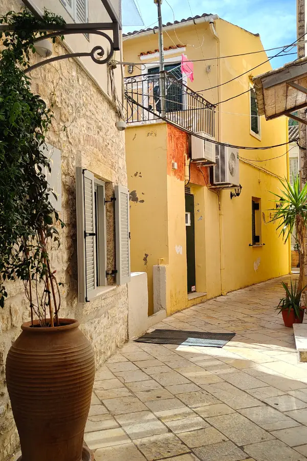 Widok z wyspy Paxos