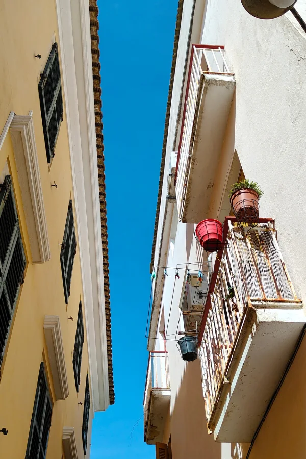 Krajobraz wyspy Paxos