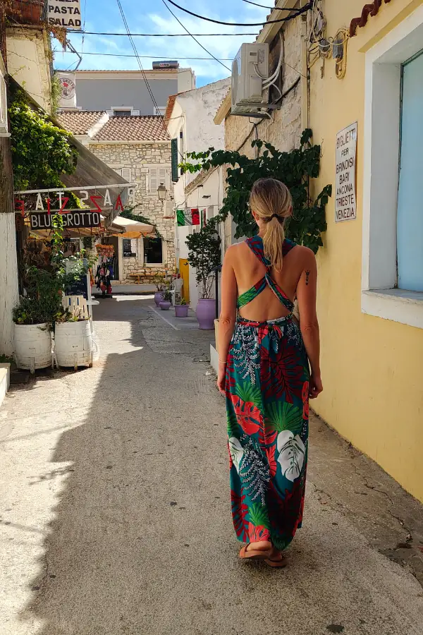 Kamieniste wybrzeże Paxos
