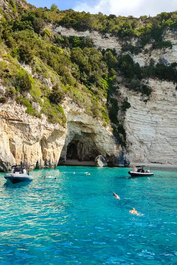 Blue Caves na Paxos