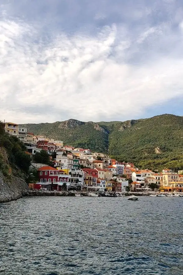 Widoki podczas rejsu z Pargi na Paxos i Antipaxos