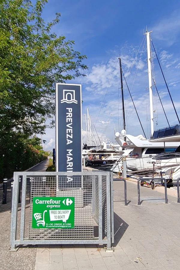 Marina Preveza w regionie Epir