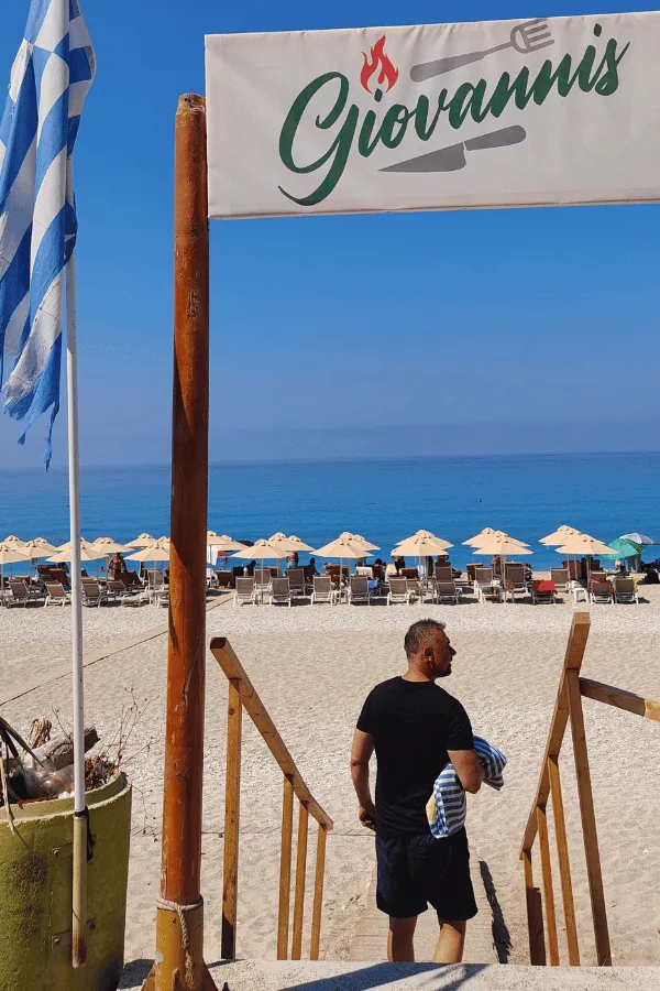 Plaża Kathisma na Lefkadzie