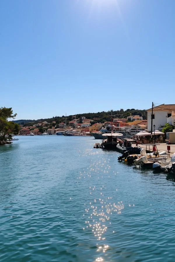 Port Gaios – kanał prowadzący do nabrzeży